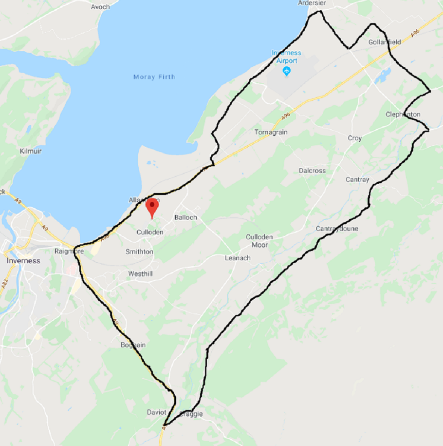 Practice Boundary Map Practice Boundary Map
